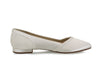 Belina Ivory Satin/Off - White Fi. Glitter - Brautschuhe - Rainbow Club - ShoeStories