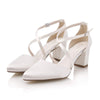 Hellen Ivory Satin - Bridal Shoes - Rainbow Club - ShoeStories