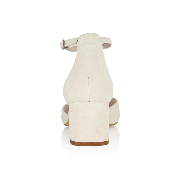 Judith Off-White Wildleder (Leder)