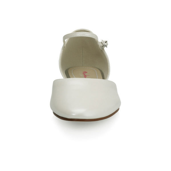 Little Rosie Ivory Leather Look - Brautschuhe - Rainbow Club - ShoeStories