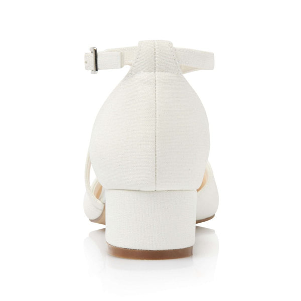 Maike Off - White Metallic - Brautschuhe - Rainbow Club - ShoeStories