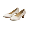 Megan Ivory Satin - Brautschuhe -Rainbow Club-ShoeStories