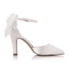 Rafaelle Ivory Satin - Bridal Shoes - Rainbow Club - ShoeStories