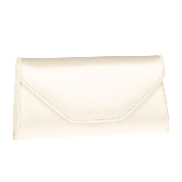 Saskia Elfenbein Satin/ Feiner Glitzer