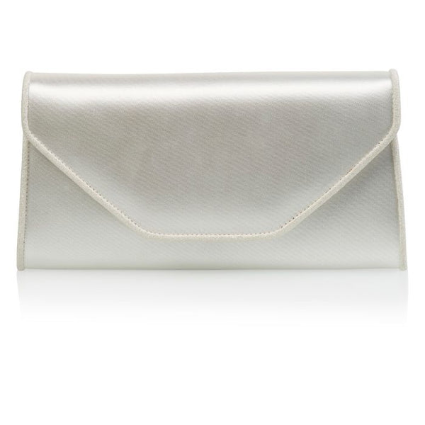 Saskia Elfenbein Satin/ Feiner Glitzer