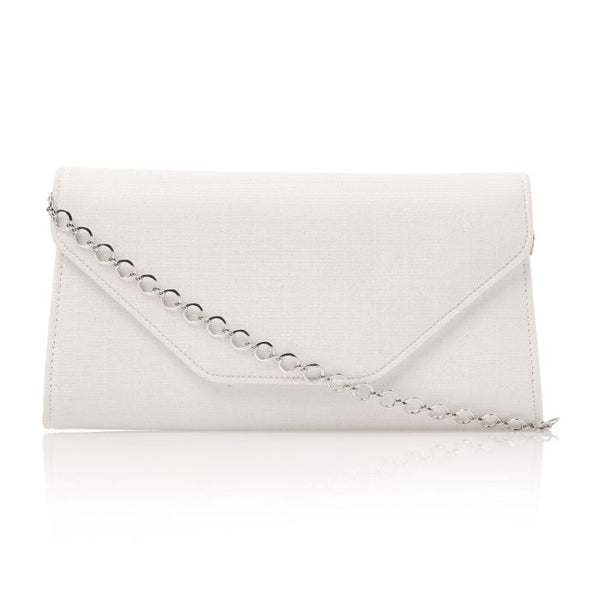 Saskia Off-White Metallic