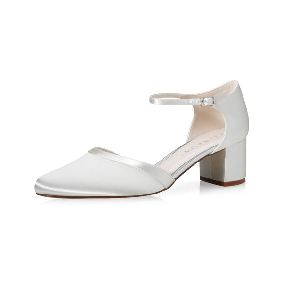 Stacy Ivory Satin|Brautschuhe|Rainbow Club|ShoeStories