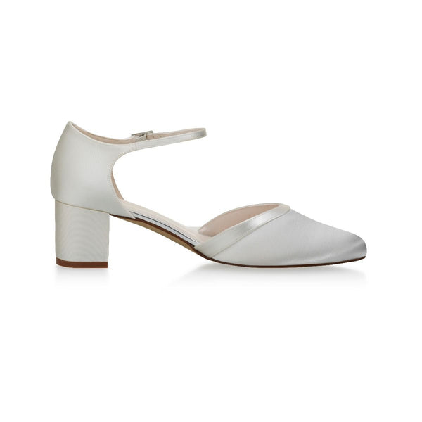 Stacy Ivory Satin|Brautschuhe|Rainbow Club|ShoeStories