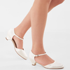 Vida Ivory Satin - Bridal Shoes - Rainbow Club - ShoeStories