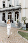Noree Ladies Longsleeve Dress White