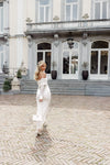 Noree Ladies Longsleeve Dress White