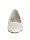 Belina Ivory Satin/Off - White Fi. Glitter - Bridal Shoes - Rainbow Club - ShoeStories