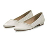 Belina Ivory Satin/Off - White Fi. Glitter - Bridal Shoes - Rainbow Club - ShoeStories