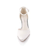 Charlot Ivory Satin - Bridal Shoes - Rainbow Club - ShoeStories