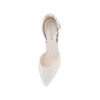 Charlot Ivory Satin - Bridal Shoes - Rainbow Club - ShoeStories