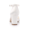 Charlot Ivory Satin - Bridal Shoes - Rainbow Club - ShoeStories
