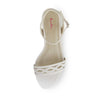 Faye Off - White Metallic - Bridal Shoes - Rainbow Club - ShoeStories
