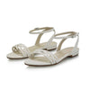 Faye Off - White Metallic - Bridal Shoes - Rainbow Club - ShoeStories