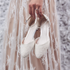 Fizz Ivory Luxury Lace/Satin - Bridal Shoes - Rainbow Club - ShoeStories