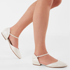 Little Rosie Ivory Leather Look - Bridal Shoes - Rainbow Club - ShoeStories