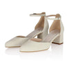 Judith Off-White Suede (Leather) - Bridal Shoes - Fiarucci - ShoeStories