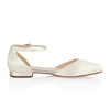 Khloe Ivory Satin - Bridal Shoes - Rainbow Club - ShoeStories