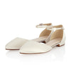 Khloe Ivory Satin - Bridal Shoes - Rainbow Club - ShoeStories