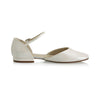 Little Rosie Ivory Leather Look - Bridal Shoes - Rainbow Club - ShoeStories