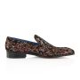 Raul Brocade Leather Black/ Red