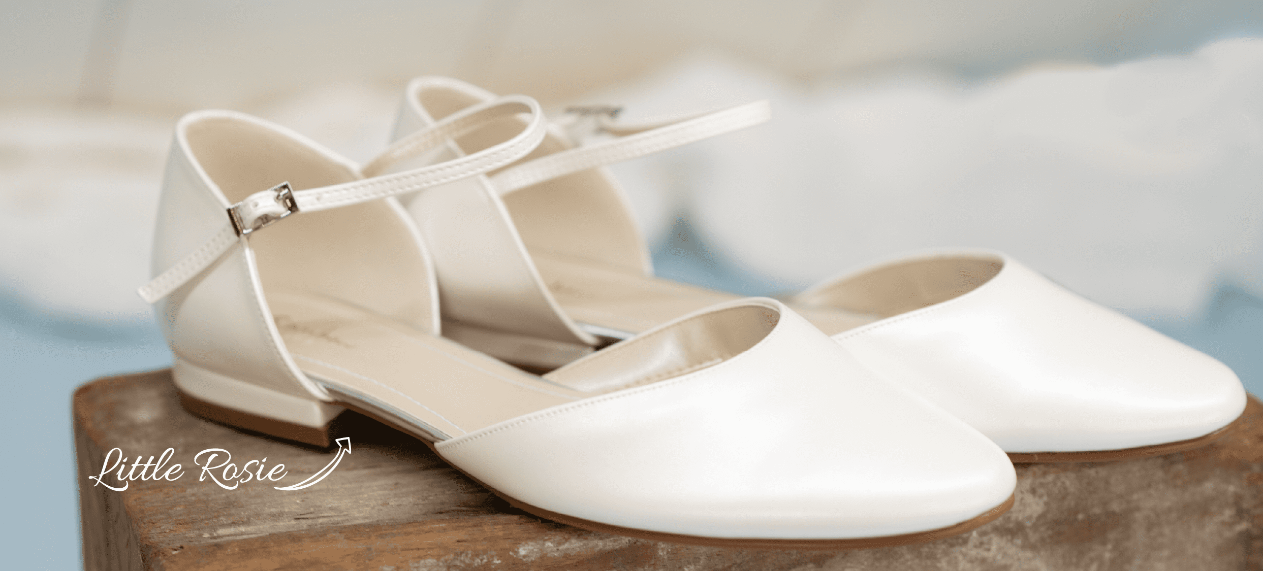 Gezamenlijke selectie Een trouwe temperatuur Bruidsschoenen Plat | Elsa Trouwschoenen | ShoeStories